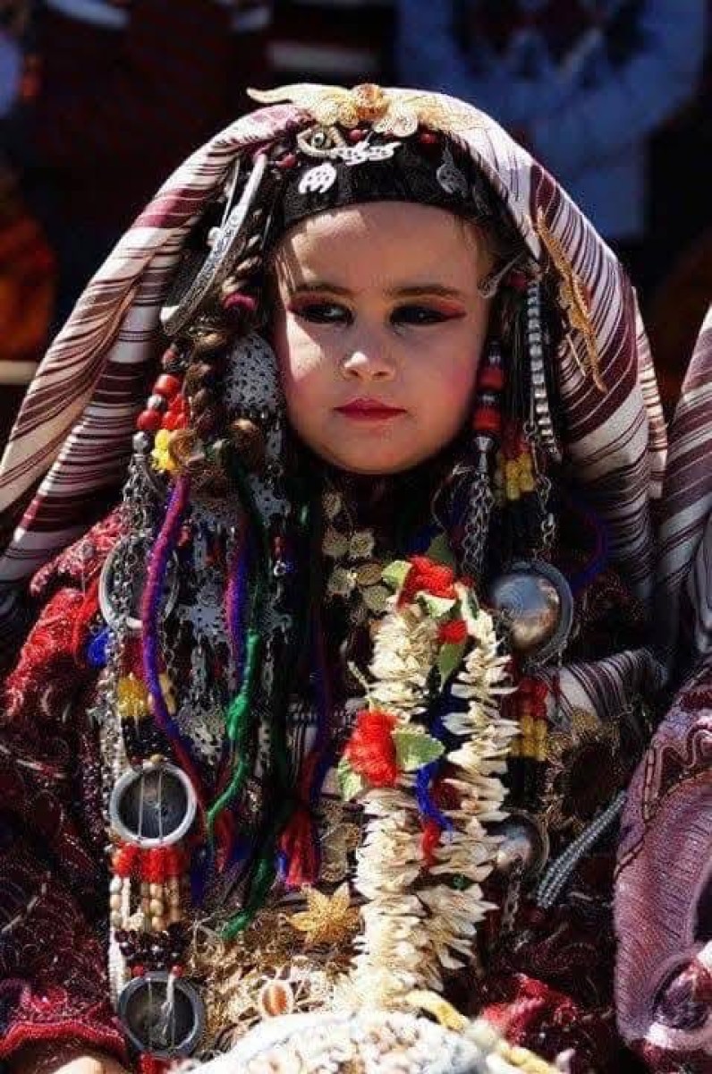 أزياء تراثية لقبيلة بني هلال في ليبيا