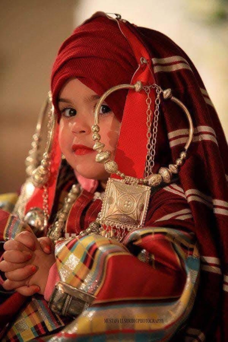 أزياء تراثية لقبيلة بني هلال في ليبيا